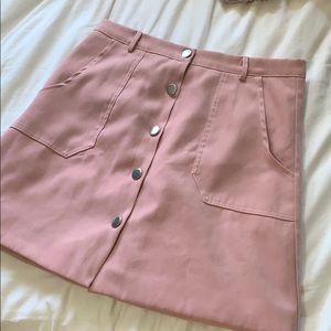 Pink skirt